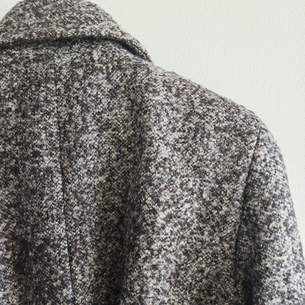 CALVIN KLEIN Tweed Trench Coat - Picture 4 of 11